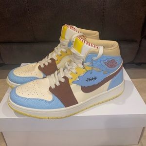 2019 Maison Chateau Rouge x Air Jordan 1 Mid SE 'Fearless' Men’s Size 8.5